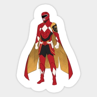 Red rangers Sticker